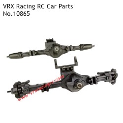 VRX Racing RH1046FC RC Car Parts Front and Rear Straight Axle Assemblies (with differential) 10864 10865