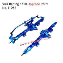 Upgrade Front and Rear Straight Axle Assemblies (Locking Differential) 11056 11507 Metal Accessories for VRX Racing 1/10 RC