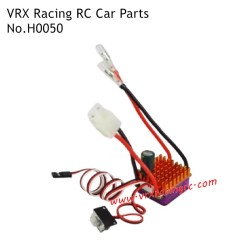 40A Brushed ESC H0050 Parts for VRX Racing 1/10 Brushed RC Truck for Adults