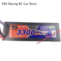 7.4V 3300mAH Battery Accessories for VRX Racing 1/10 Brushless Electric RC Car