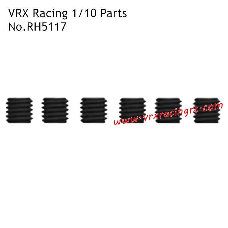 VRX Racing 1/10 RC Car Parts M4x4 Set Screw RH5117