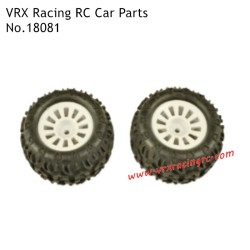 Monster RC Car Tires 18081 Parts for VRX Racing 1/18th High Speed Racing RC Car