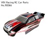 Black Red PVC Car Shell R0066 Parts for VRX Racing High Speed Racing RC Car