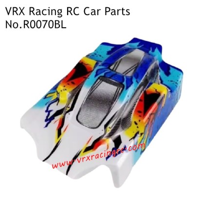 Blue Car Shell R0070BL Parts for VRX Racing Off-road RC Truck