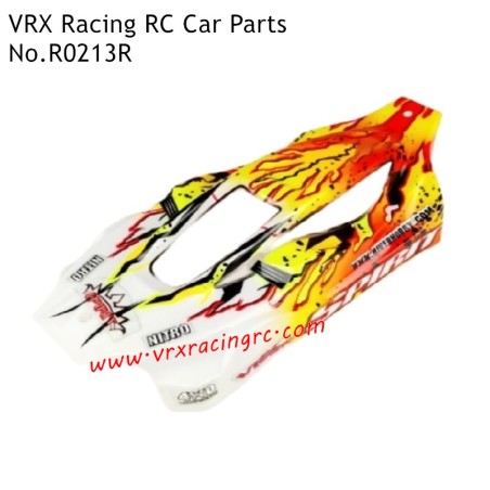 Yellow PVC Shell R0213R Parts for VRX Racing Off-road RC Truck