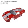 VRX Racing RC Car Parts Red White PVC RC Car Shell R0111R RH1003 RH1025 RH1026