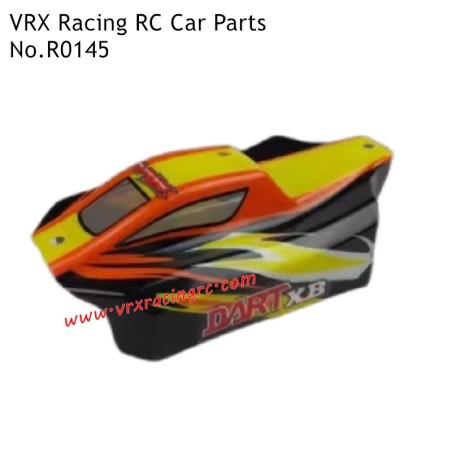 VRX Racing 1/18 Scale RC Car Parts Car Body R0145