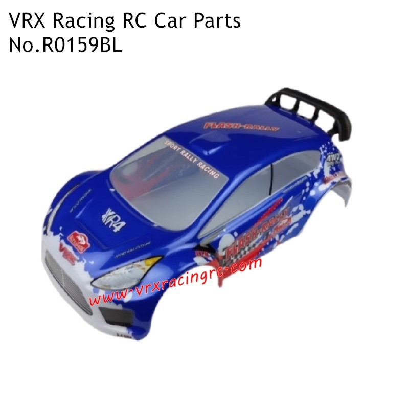 VRX Racing 1/10 Scale High Speed Racing Parts Car Body R0159BL