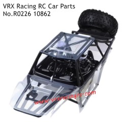 VRX Racing 1/10 Scale Off-road Parts Transparent Car Shell and Anti-roll Bar R0226 10862 RH1043 RH1045