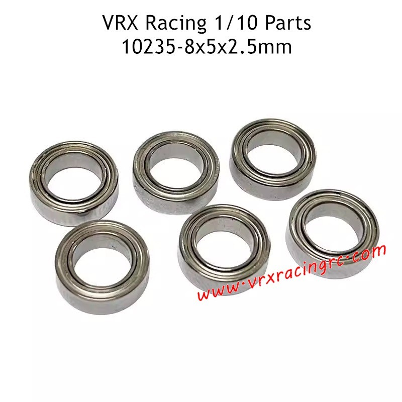 10235 8x5x2.5mm Rolling Bearing Parts VRX Racing 1/10 RC Truck