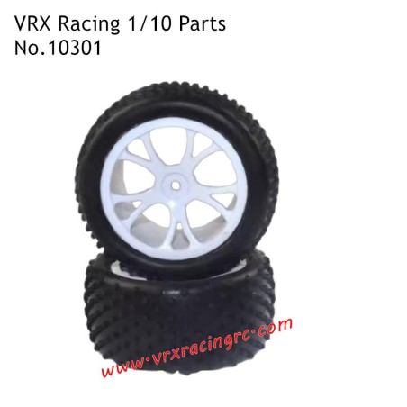 10301 Rear Tire Assembly Parts for VRX Racing 1/10 RC Truck