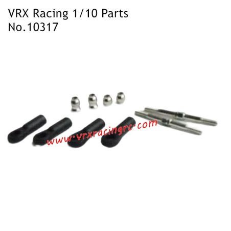 VRX Racing 1/10 RC Car Parts Front Upper Swing Arm Tie Rod Assembly 10317