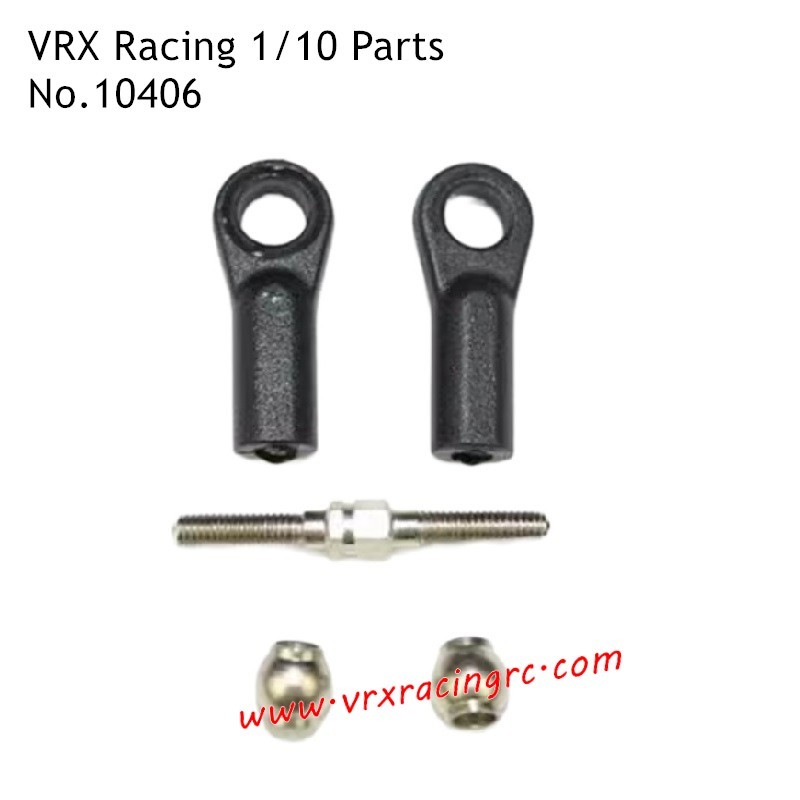 VRX Racing 1/10 RC Car Parts Servo Tie Rod Assembly 10406