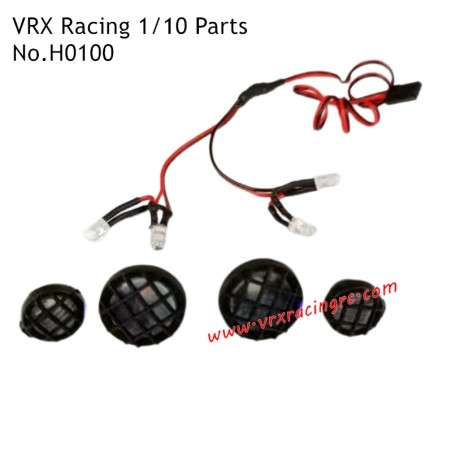 VRX Racing 1/10 RC Car Parts Small Car Lights Set H0100