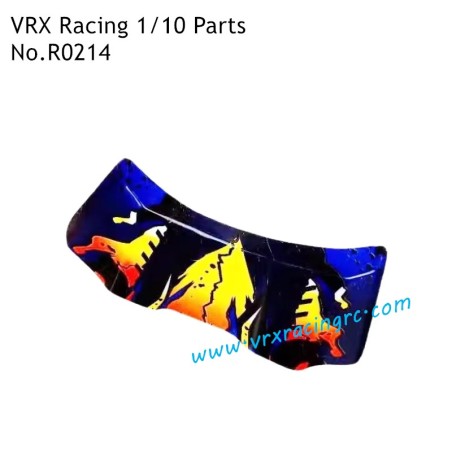 VRX Racing 1/10 RC Car Parts Blue Tail Wing R0214