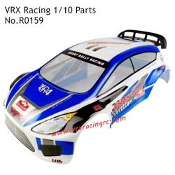 VRX Racing 1/10 RC Car Parts Blue and White PVC Car Shell R0159