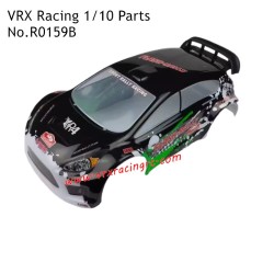 VRX Racing 1/10 RC Car Parts Black PVC Car Shell R0159B