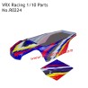 VRX Racing 1/10 RC Car Parts Blue Car Shell R0224