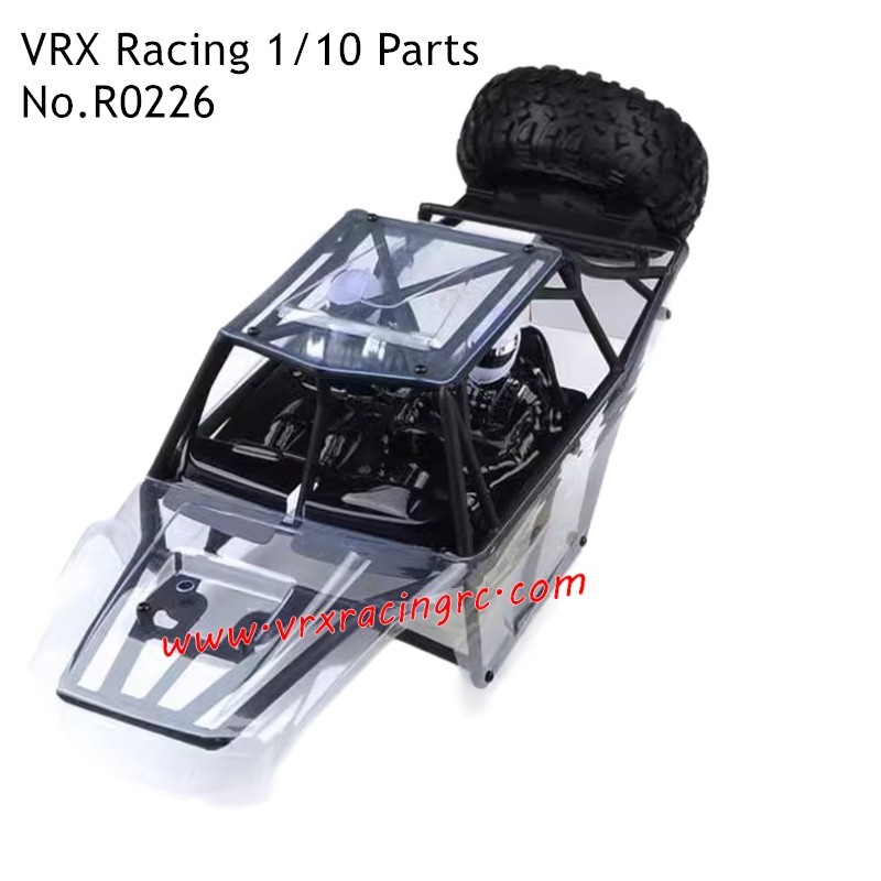 VRX Racing 1/10 RC Car Parts Transparant Car Shell R0226