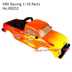 VRX Racing 1/10 RC Car Parts Orange Car Shell R0252