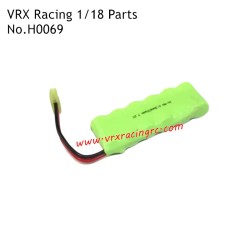 VRX Racing 1/18 RC Car Parts 7.2V 1100mAH NiMH Battery H0069