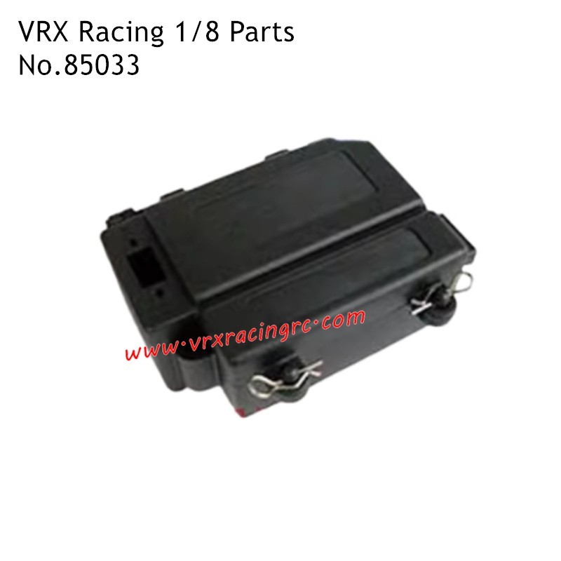 VRX Racing 1/8 RC Car Parts Battery Box Upper and Lower Covers 85033