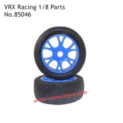 VRX Racing 1/8 RC Car Parts Tire Assembly 85046