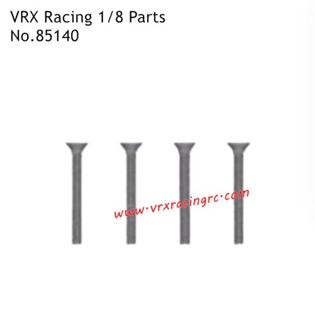 VRX Racing 1/8 RC Car Parts Hexagon Socket Head Tapping Screws 85140