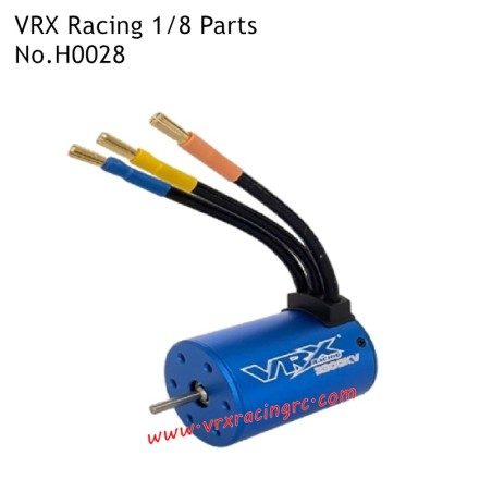 VRX Racing 1/8 RC Car Parts 3650 3300KV Brushless Motor H0028