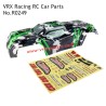 VRX Racing RH817 RH818 Cobra Buggy Parts Car Shell Green R0248