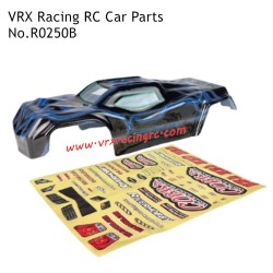 VRX Racing RH817 RH818 Cobra Buggy Parts Black Car Shell R0250B