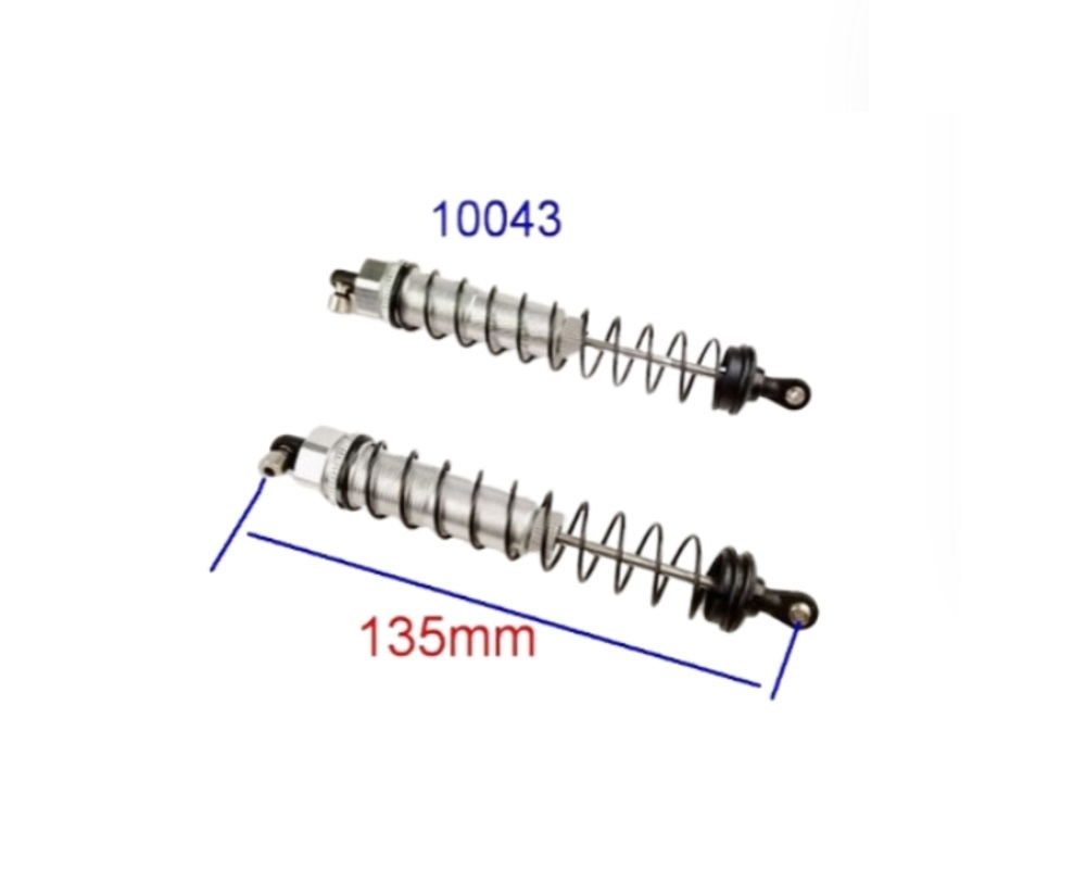 Upgrade Rear Shock Absorbers 10043 Accessories for VRX Racing 1/10 RC Truck