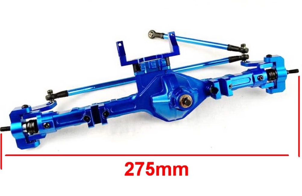 Upgrade Front Straight Axle Assemblies (with differential) 11056 Metal Accessories for VRX Racing 1/10 RC Car