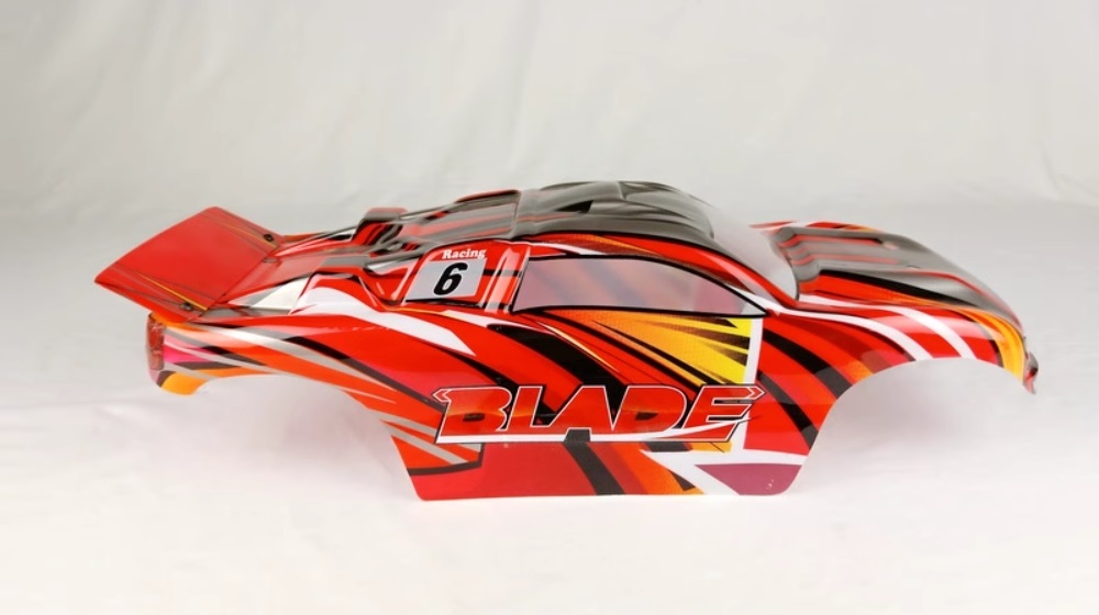 Red Car Shell R0200 Parts for VRX Racing Off-road RC Truck